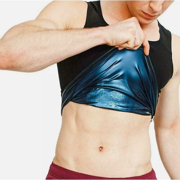 Men & Woman Body Sweat Shaper Sauva Vest - Picture 3 of 10